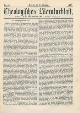 361-363 Zur Kalenderliteratur für 1883