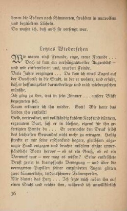 Letztes Wiedersehen