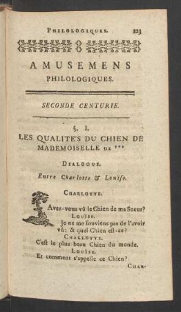 Seconde Centurie