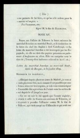 Note XV.