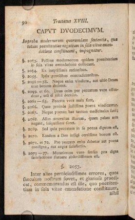 90-106, Caput Duodecimum. Improba modernorum quorumdam sententia, ...