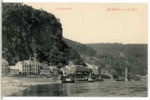 Bodenbach a. d. Elbe. Schäferwand
