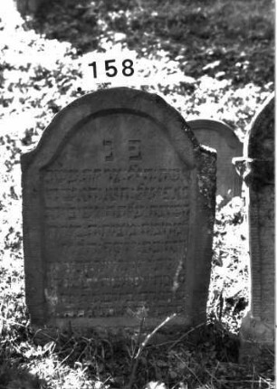 Grabstein 158