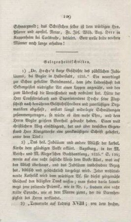 109-112 Gelegenheitsschriften