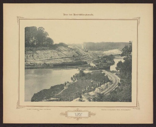 62. Einschnitt bei km. 95. August 1892.