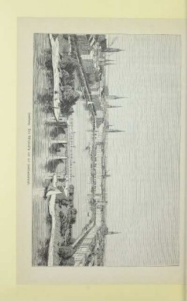Hamburg. Das Alsterbassin mit der Lombardsbrücke