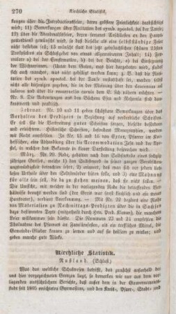 270-272 Kirchliche Statistik