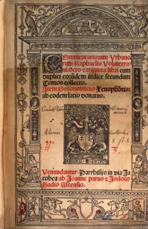 Commentariorum urbanorum octo et triginta libri