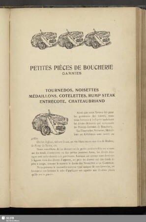 Petites Pièces De Boucherie