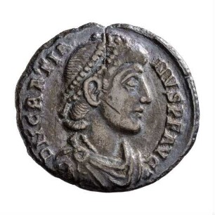 Münze, Siliqua, 9. August 378 - 25. August 383 n. Chr.