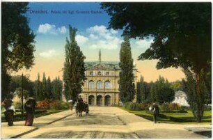Dresden. Palais im Königlichen Großen Garten