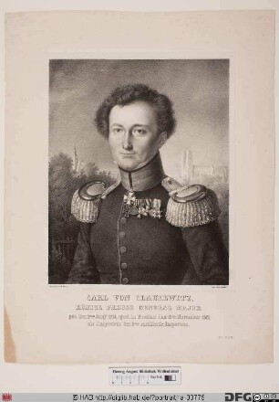 Bildnis Carl (Philipp Gottlieb) von Clausewitz