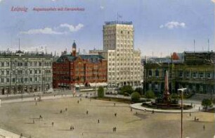 Leipzig: Augustusplatz mit Europahaus