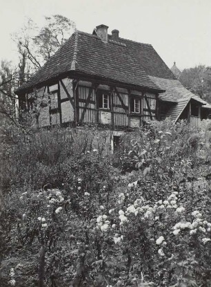 Dresden-Loschwitz, Alte Bergvilla, früher: "Villa Fallnichtein" oder "Lehmanns Lob", Eckansicht