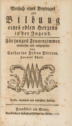 Zweyter Theil: [...]