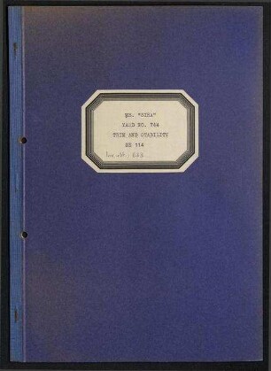 MS "Sira". Yard No. 744, Trim and Stability SE 114;Schwingungsmessungen auf S. 744 MS "Sira"