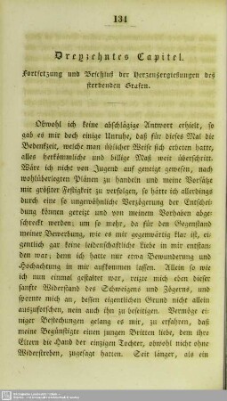 Dreyzehntes Capitel