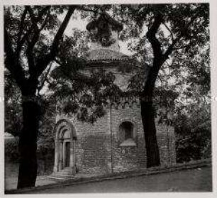 Das hunderttürmige Prag, Burgwall Wyschehrad, Martinskapelle