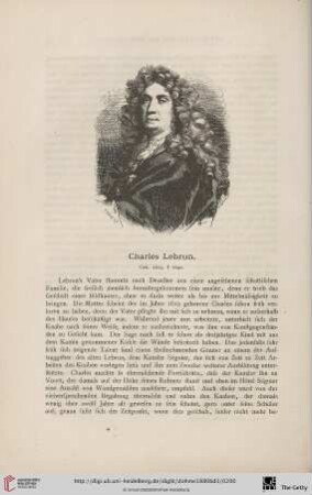 3: Charles Lebrun : geb. 1619, † 1690