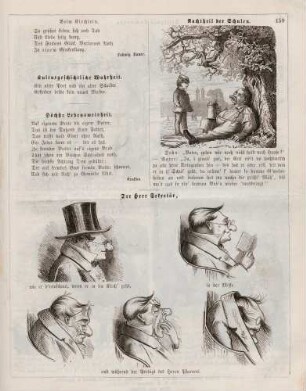 "Nachtheil der Schulen" "Der Herr Sekretär"