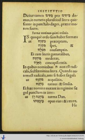 Formæ nominum quinti ordinis.