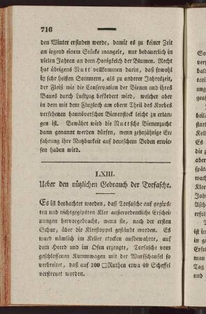LXIII. Ueber den nützlichen Gebrauch der Torfasche