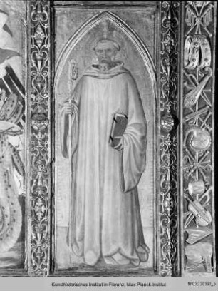 Triptychon : Heiliger Benedikt