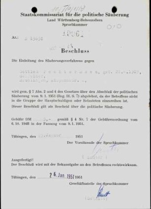 Tochtermann, Gottlob