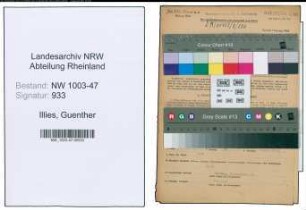 Entnazifizierung Guenther Illies , geb. 22.05.1908 (Ingenieur)