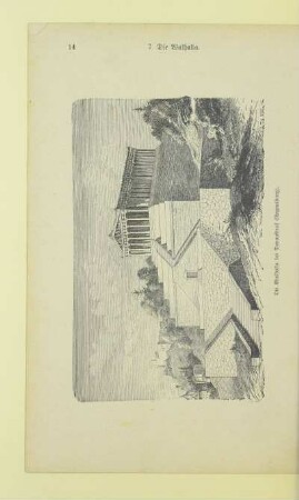 Die Walhalla bei Donaustauf (Regensburg)