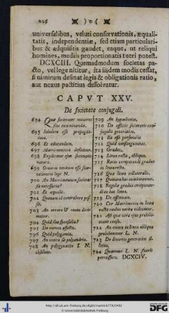 Cap. XXV - XXVI.