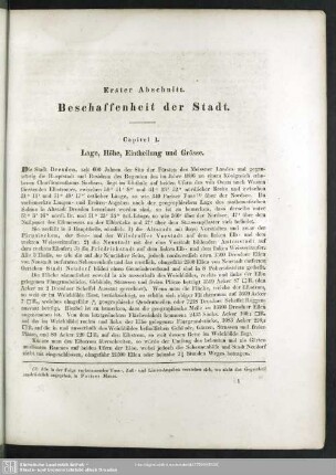 Erster Abschnitt. Beschaffenheit der Stadt