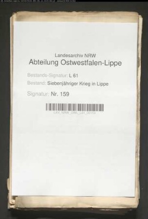 Transport- und Fourageleistungen für die Kriegsparteien