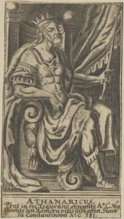Bildnis des Athanaricus, Fürst der Westgoten