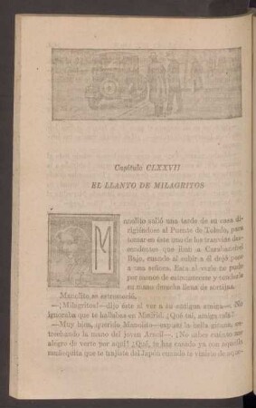 Capítulo CLXXVII - El llanto de Milagritos
