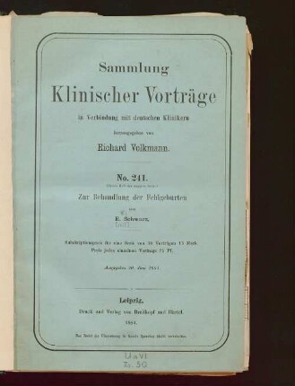 Zur Behandlung der Fehlgeburten