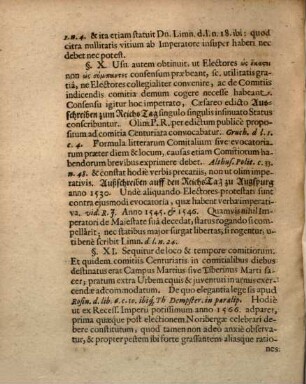 Dissertatio de comitiis imperii Romano Germanici