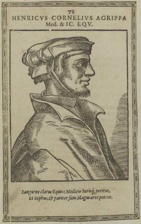 Bildnis des Henricvs Cornelivs Agrippa