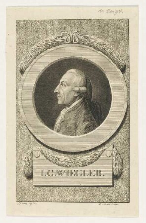Bildnis des I. C. Wiegleb