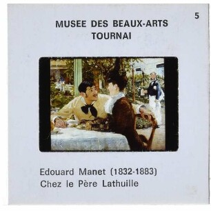 Manet, Chez le père Lathuille