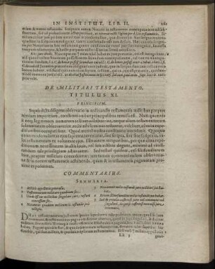 Titulus XI. - XV.