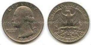 USA, 25 Cent ( Quarter)