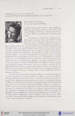 Antrittsrede vom 30. April 2005