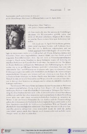 Antrittsrede vom 30. April 2005