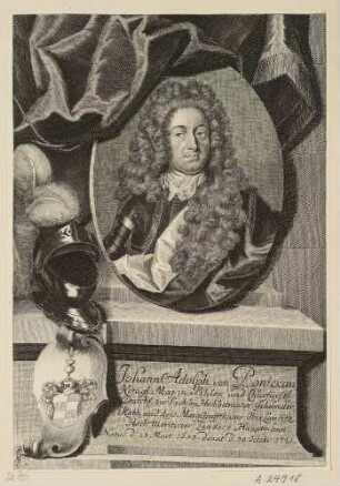 Bildnis des Johann Adolph von Ponickau