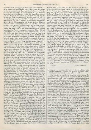 64-65 [Rezension] Brüggemann, Hans, Der Bordesholmer Altar des Hans Brüggemann