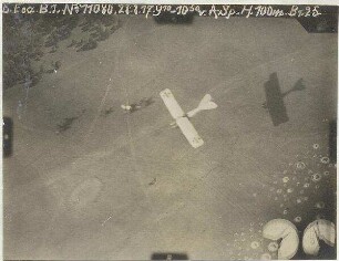 Flugzeug in der Luft (100 m)