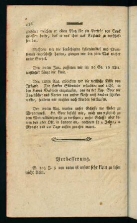436, Verbesserung