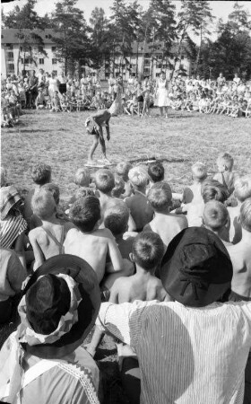 Waldheimfest der Arbeiterwohlfahrt im Waldheim an der Linkenheimer Landstraße.