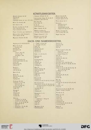 Sach- und Namensregister
